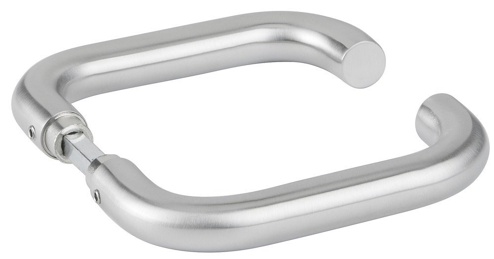 HERMAT Drückerpaar BASIC 01 1801, 8mm,edelstahl matt