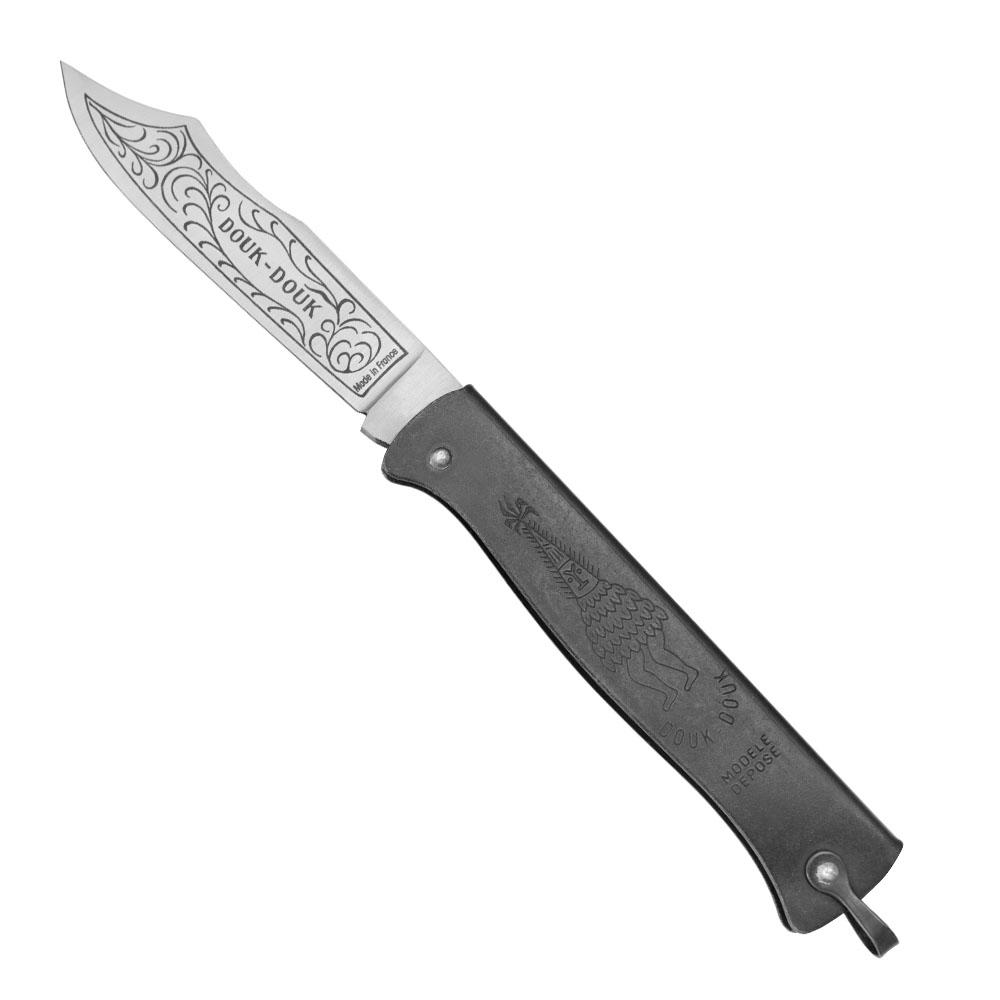 Dictum Douk-Douk Klappmesser groß Kohlenstoffstahl XC70 200mm Gesamtlänge