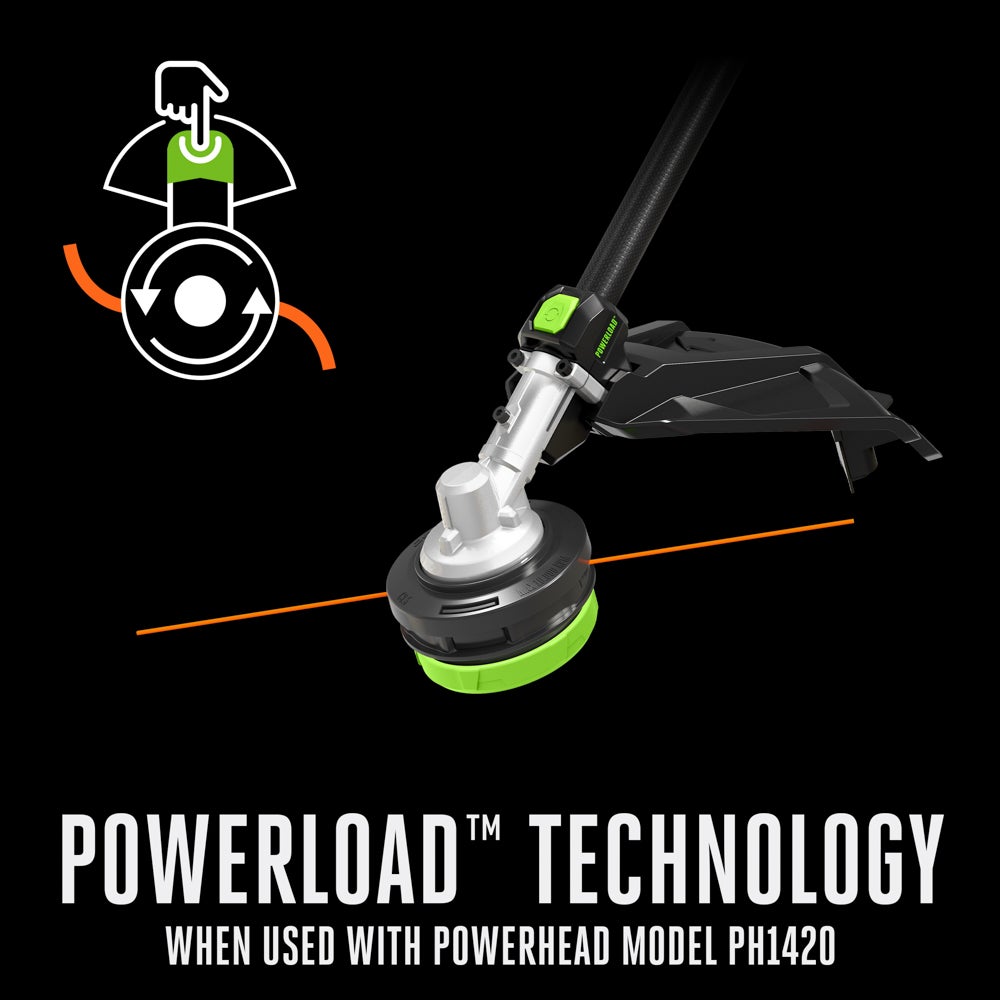 EGO STA1600 Multitool Rasentrimmer-Aufsatz 16 Zoll Carbonfaser mit POWERLOAD™