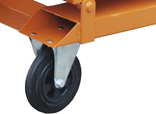 Bauer Südlohn Rollensatz 2LR+2BR D200mm, Vollgummi
