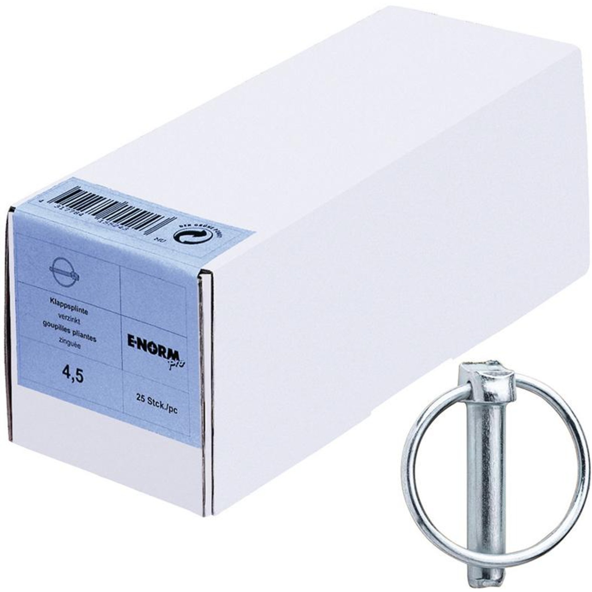 Klappsplinte ST galZn 4,5x34 HP E-NORMpro