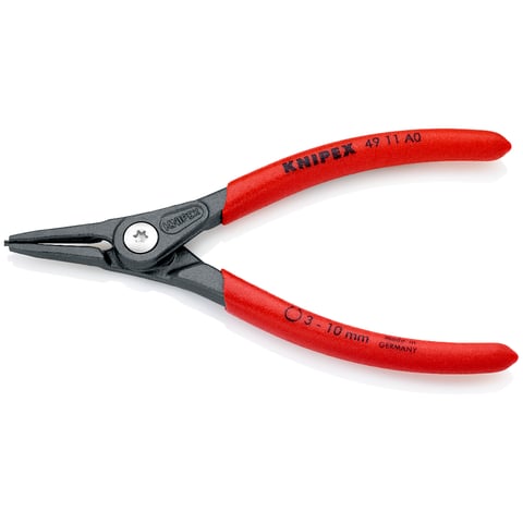 Knipex Präzisions-Sicherungsringzange 49 11 A0 für Außenringe auf Wellen 140mm Ø 3-10mm