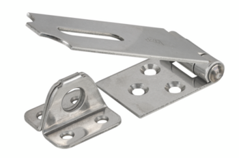 Vormann Überfalle mit Öse 100 x 45 mm Edelstahl