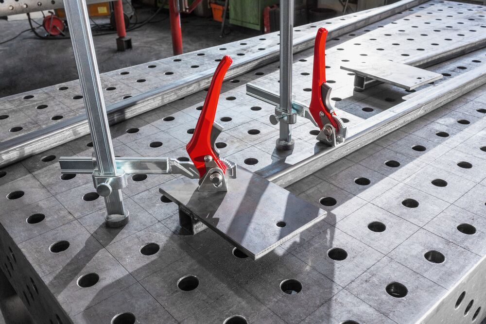 Bessey Spannelement mit variabler Ausladung TWV28 300/175 (2K-Griff)