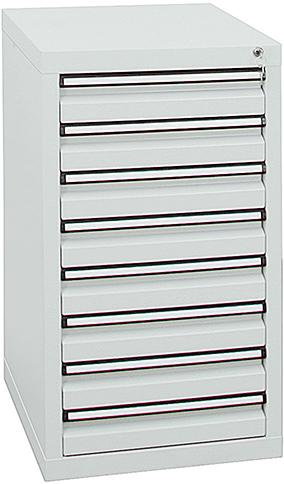 Produktbild Stumpf Schubladenschrank, 900x500x500 mm, Schubladen 8x 100 mm