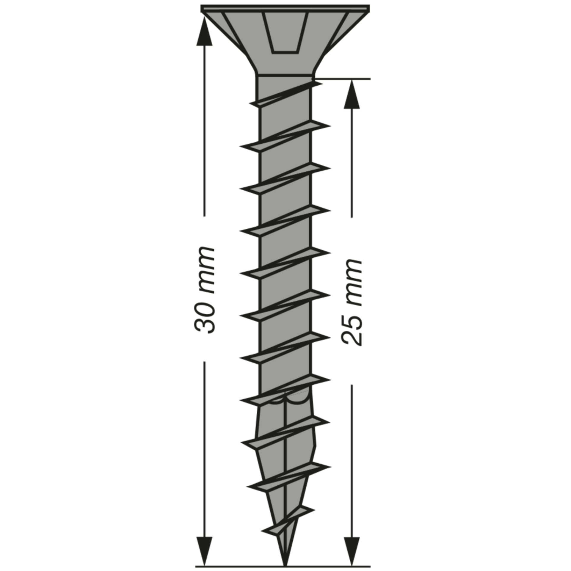Dimensioned drawing
