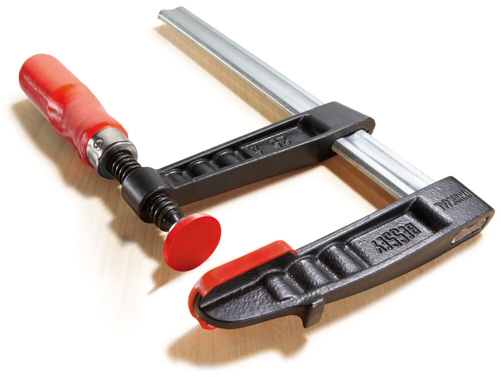 Bessey Temperguss-Schraubzwinge TG16 160x80mm Holzgriff 6000N