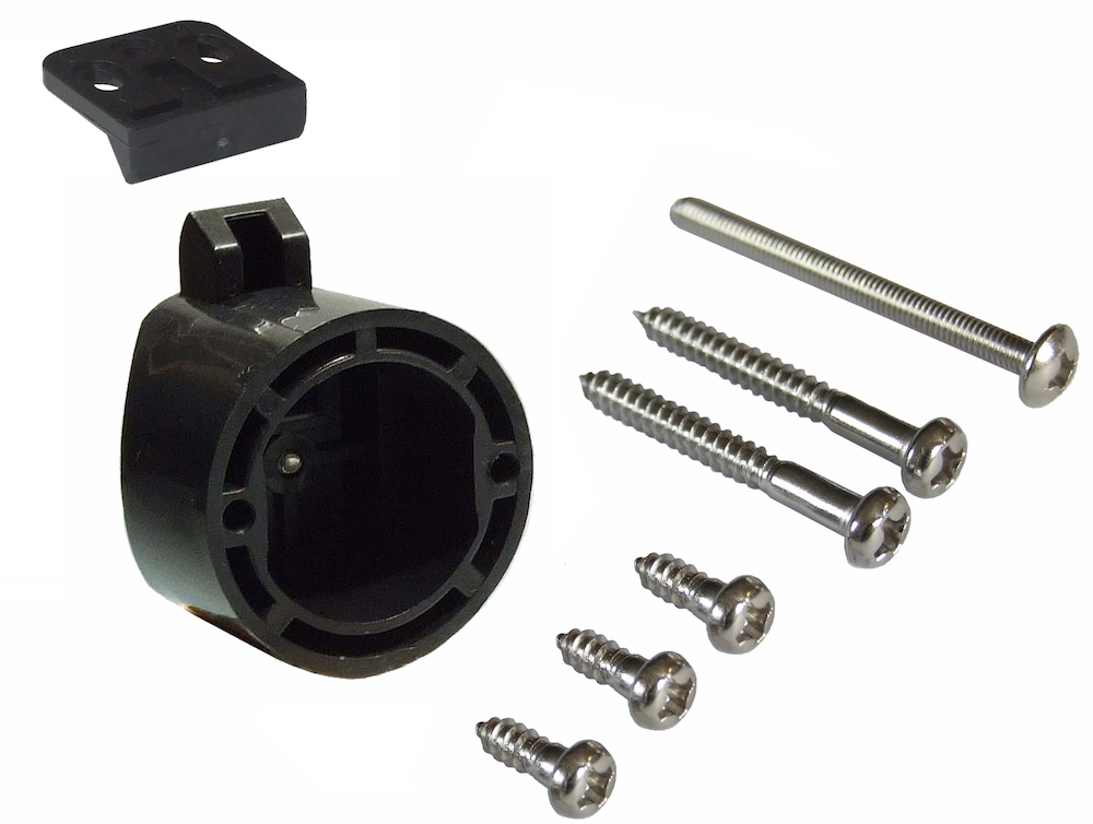 Produktbild Format Moby Druckknopfschloss-Gehäuse und Anschlag, schwarz