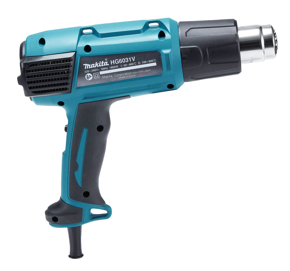 Makita Heißluftgebläse HG6031VK 1800W 50-600°C Kit
