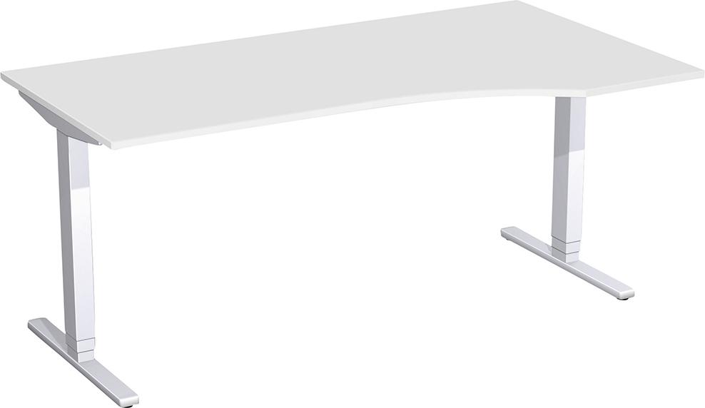 Geramöbel Hubtisch C-Fuß Flex Licht rechts 1800x800/1000, 650-1250