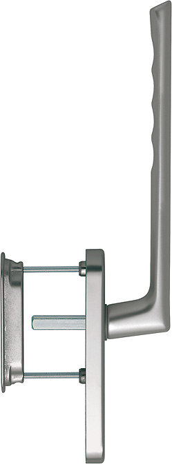 HOPPE® Handhebelgarnitur Brest HS-0739/431N-AS/422, Aluminium