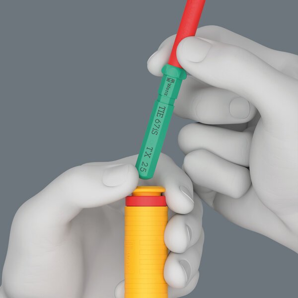 Handle for Wera VDE blades