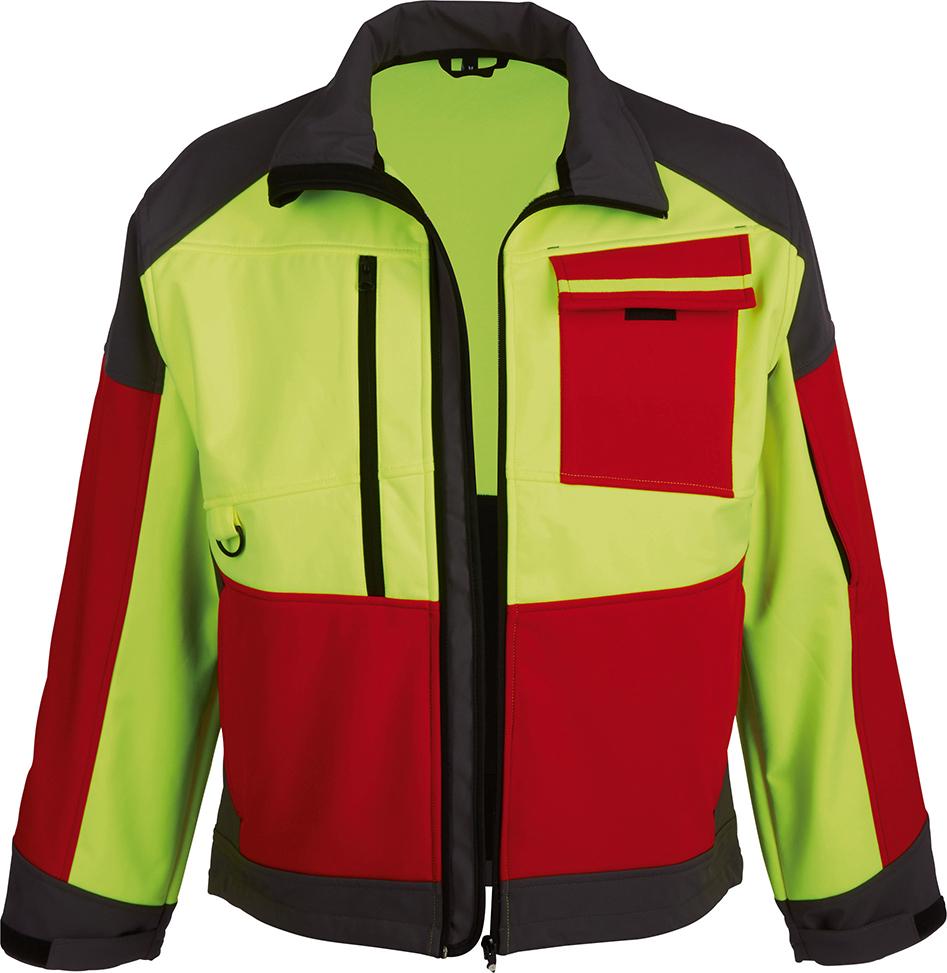 Watex Softshell-Jacke Forest Jack Red