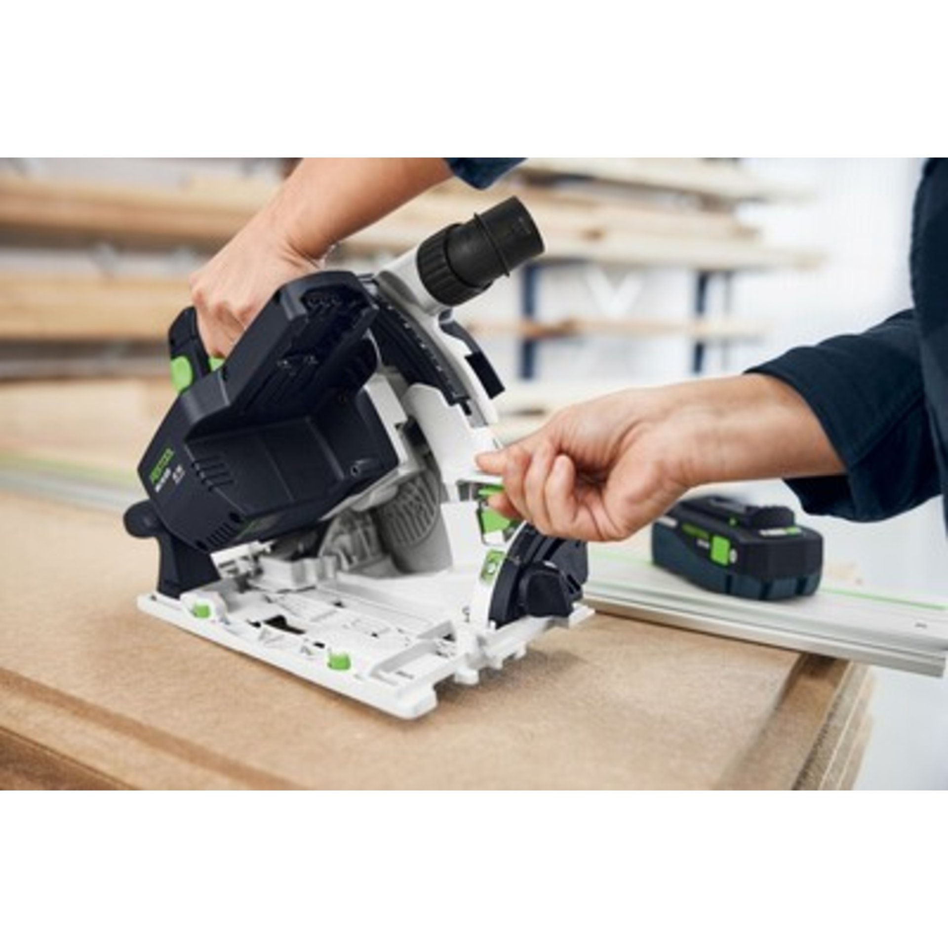 Festool Akku-Handkreissäge HKC 55 KEB-Basic im Systainer³