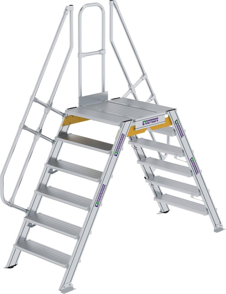 MUNK Überstieg 60 Grad 7 Stufen B 800 mm lichte Höhe 1660 mm Ausladung 2910 mm