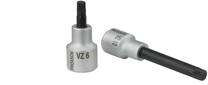 Proxxon 1/2" Vielzahn-Einsatz VZ 12 mm, 55 mm