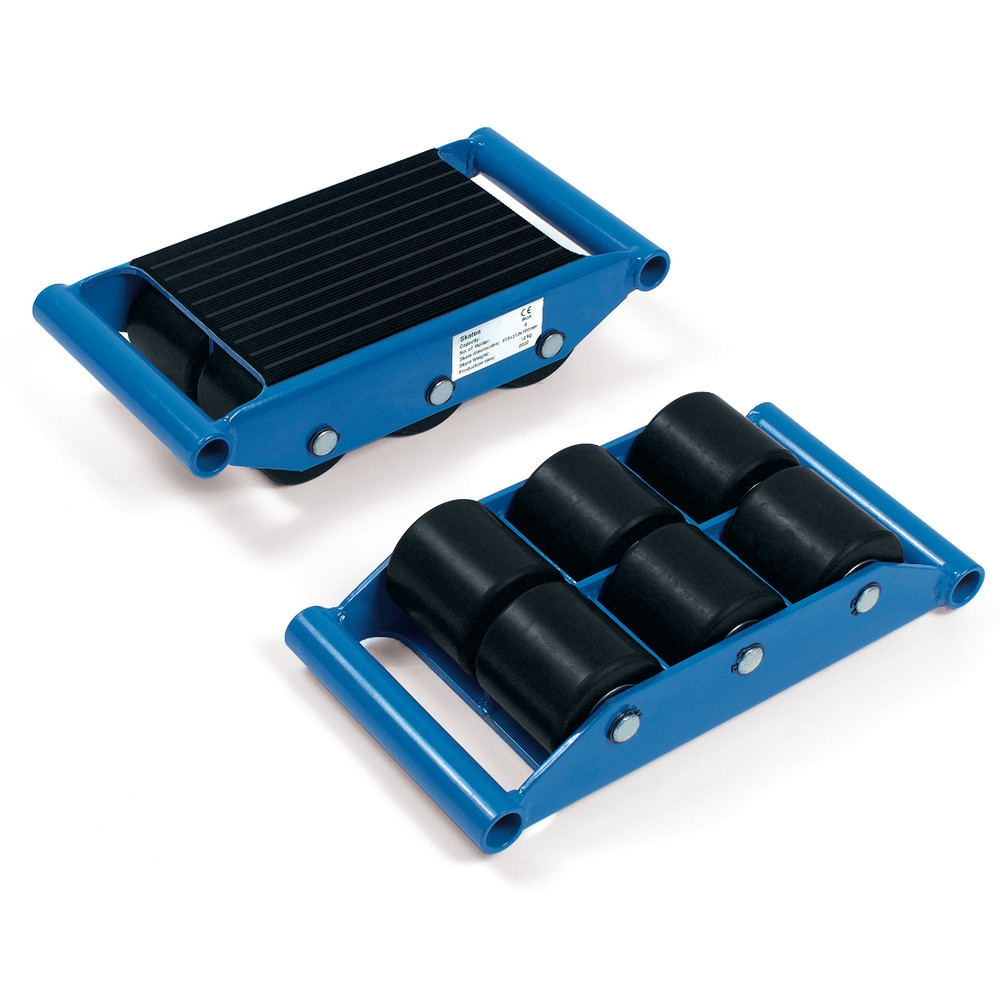 Fetra Transportroller 6945 6t Nylon-Bereifung Stahl Brilliantblau
