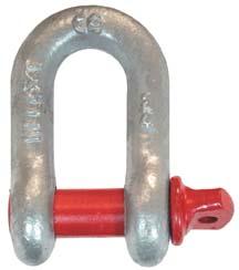 Schäkel, gerade Form