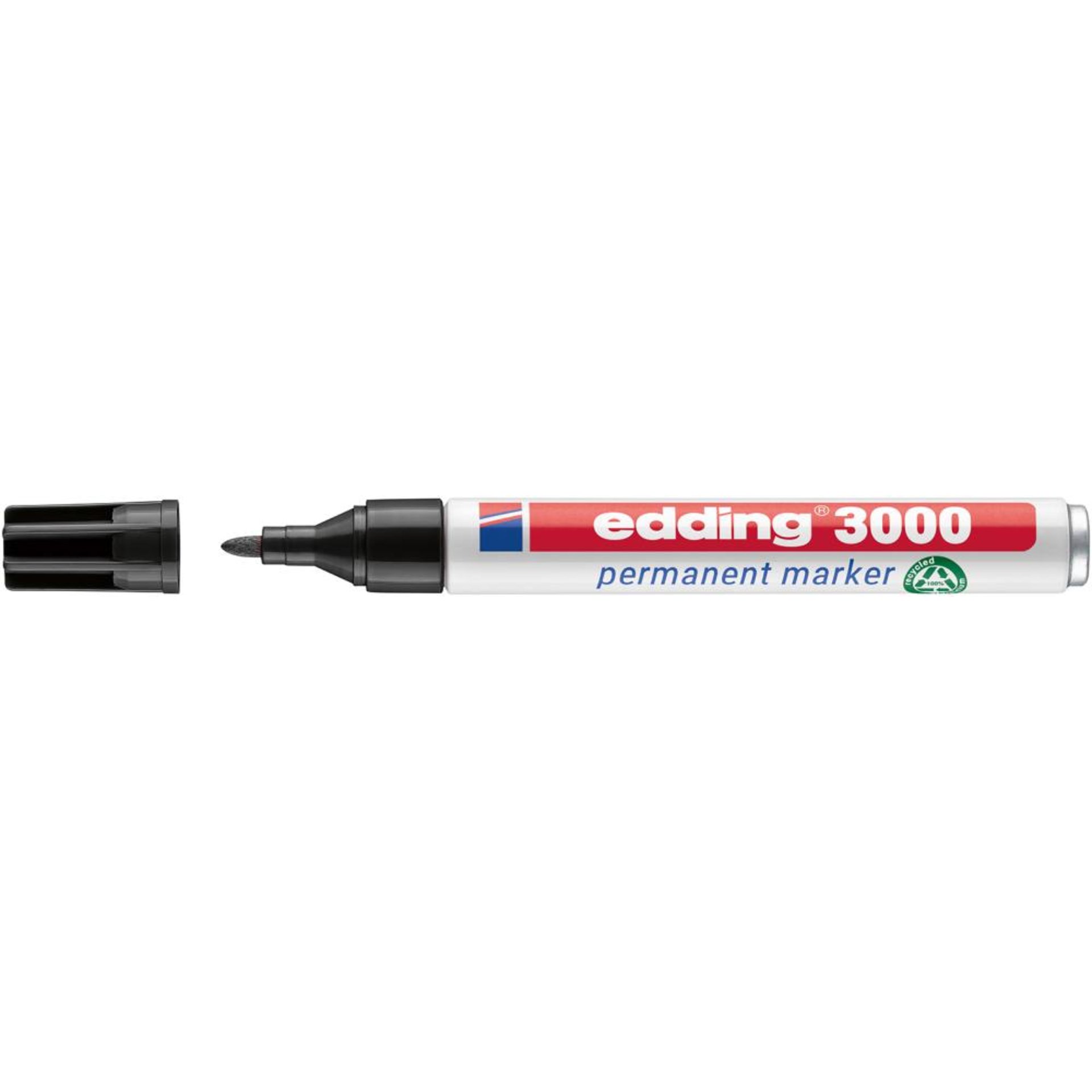 Permanentmarker Nr.3000 schwarz  Edding