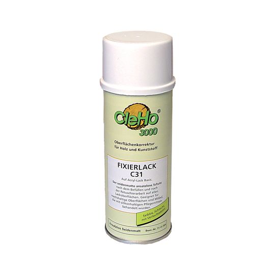 Cleho Fixierlack C31 Sprühdose 400ml seidenmatt
