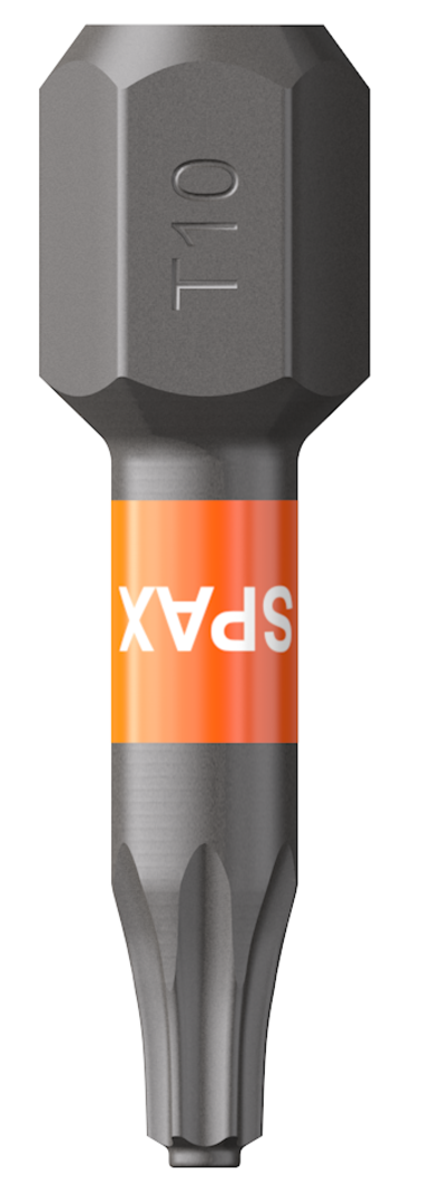 SPAX Bit T-Star Plus T10, 5St. Hakendosen Á 1 Bit 6,4x25mm