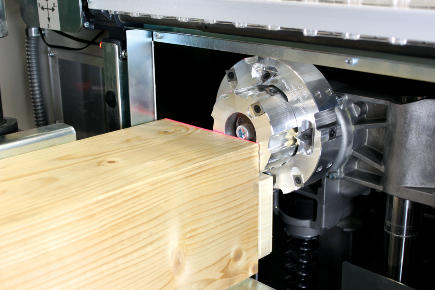 Anwendungsbild, Sperrholz, Holz, Maschine