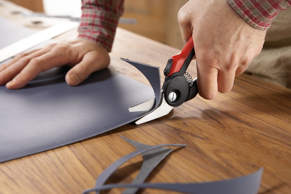 Bessey Combischere abgewinkelt D48A-2 190mm Edelstahl ERGO-Griff