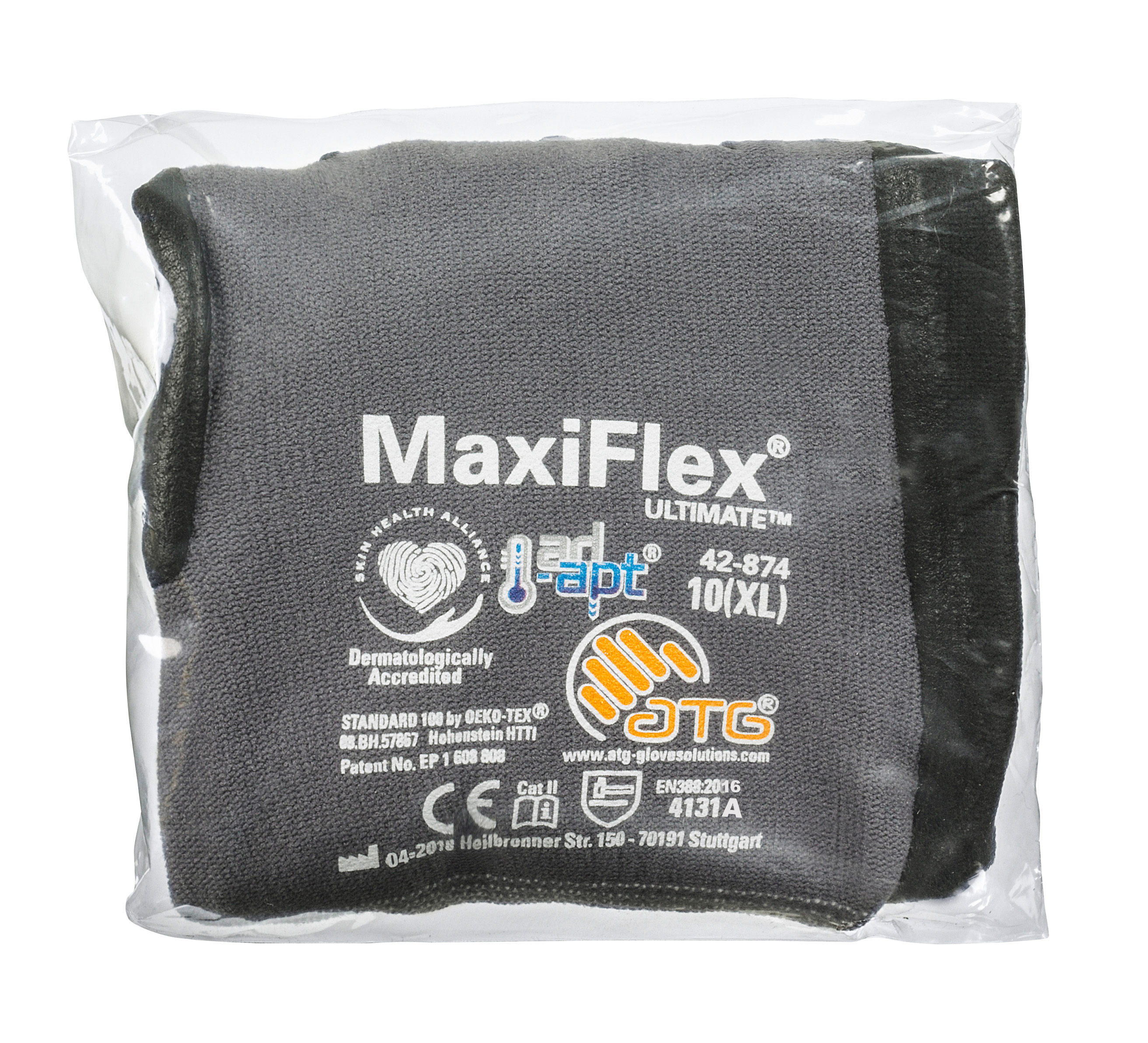 ATG® MaxiFlex® Ultimate™ AD-APT® Nylon-Strickhandschuhe (42-874V), Automatenverp.