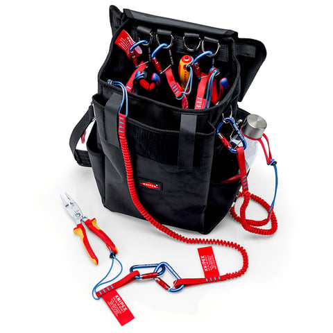 Knipex Werkzeugtasche für Höhenarbeiten Leer Groß 00 50 51 T LE 470 mm