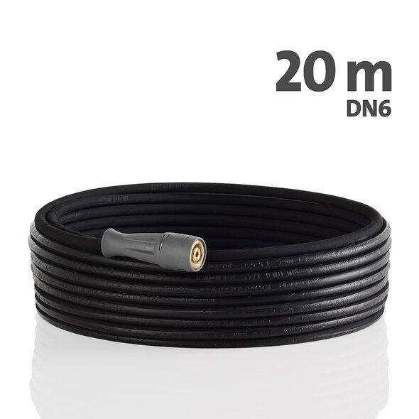 Kränzle HD-Schlauch 434161 NW6 20m 210bar Stahlgeflecht M22x1,5 IG