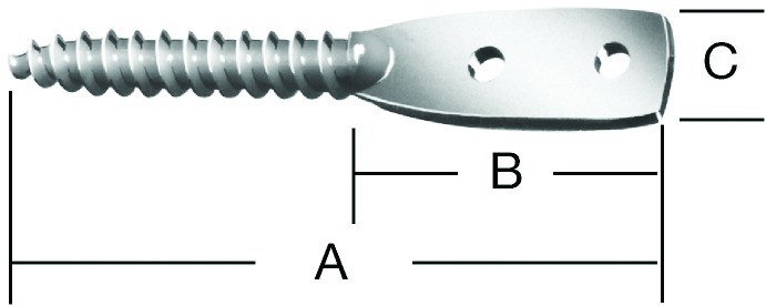Produktbild Vormann Flechtzaunbeschl 85X45X15 verz.