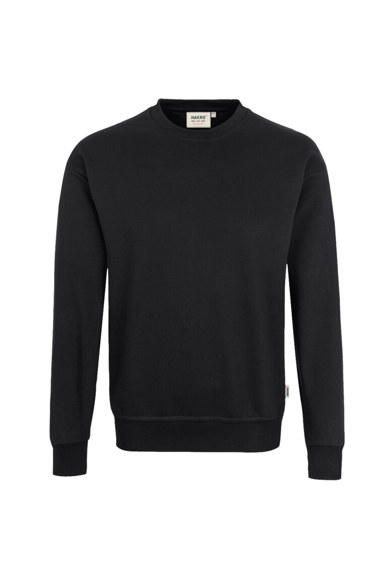 HAKRO Sweatshirt MIKRALINAR® schwarz XL