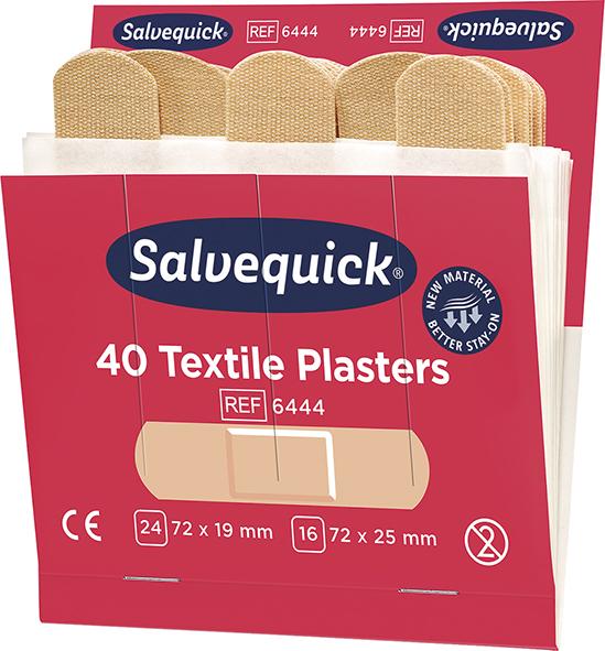 CEDERROTH Salvequick Nachf.6x40Pfl.Textil