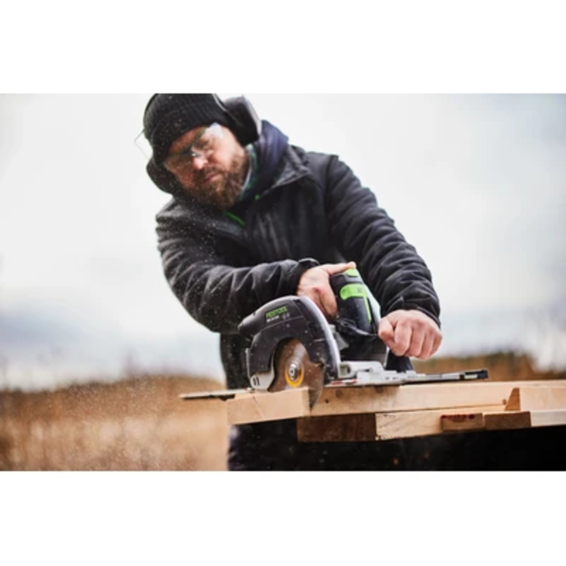 Festool Akku-Handkreissäge HKC 55 KEB-Basic Detailansicht Sägeblatt
