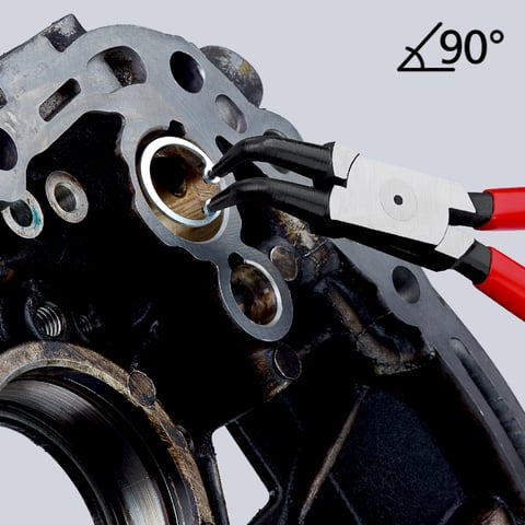 Knipex Sicherungsringzange 44 21 J21 für Innenringe in Bohrungen 170 mm