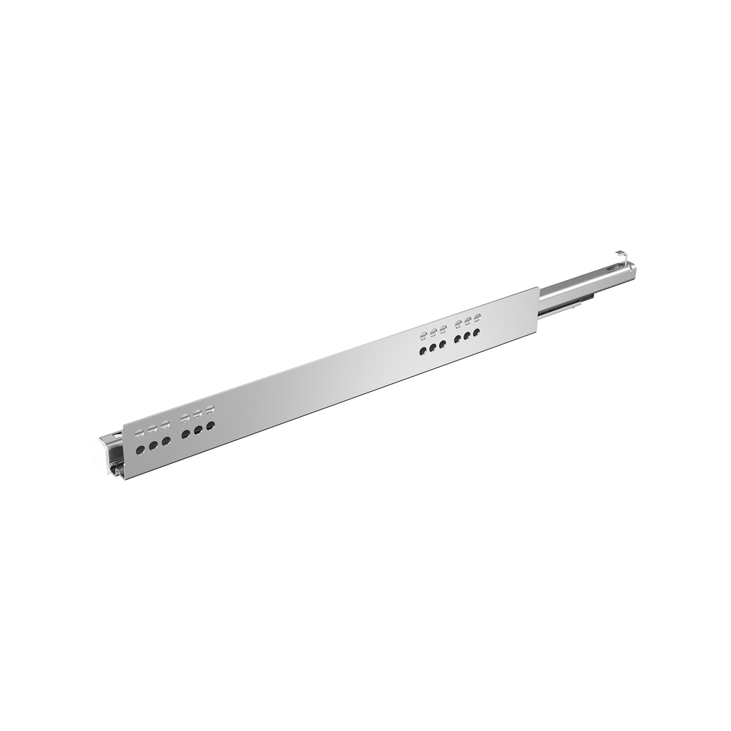 HETTICH Quadro V6 Push to open, 520 mm, EB 12,5 mm, Belastbarkeit 30 kg, rechts
