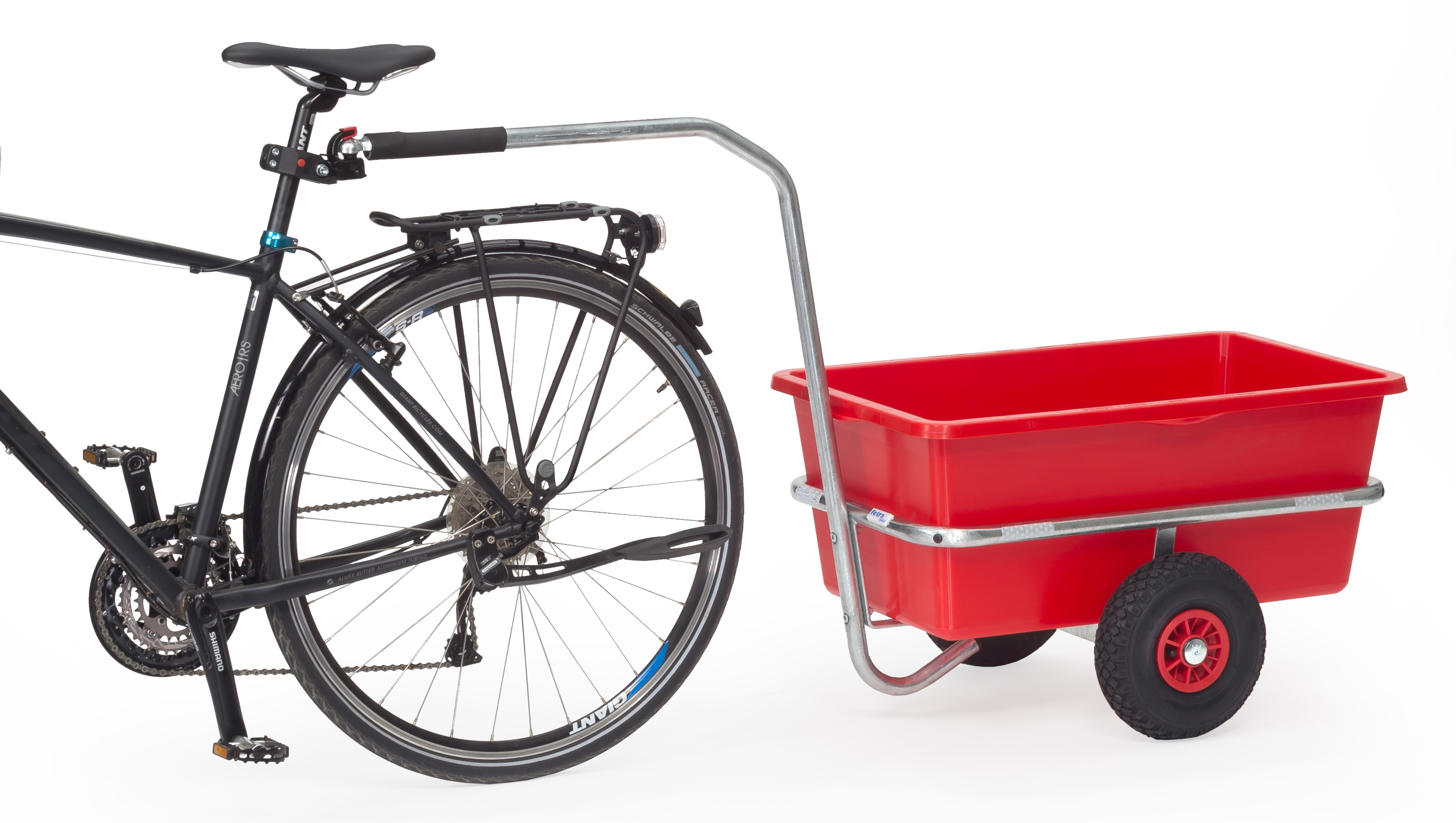 Fahrradkupplung mit Deichsel