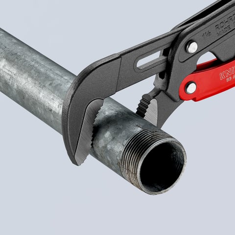 Knipex Rohrzange S-Maul mit Schnelleinstellung 83 61 015 420 mm