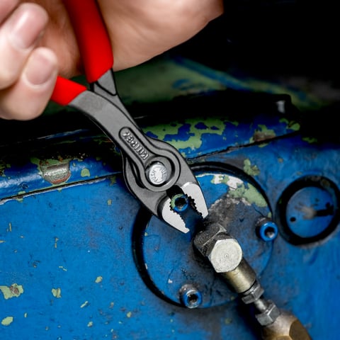 Knipex TwinGrip Front- und Seitengreifzange 82 01 150 mit Comfort-Griffen