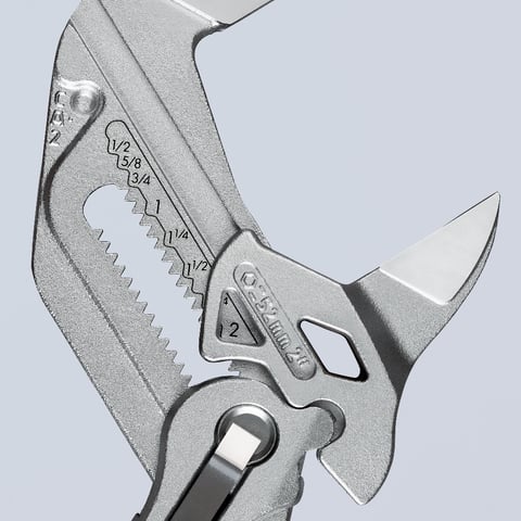 Knipex Zangenschlüssel 86 03 250 verchromt Kunststoffgriffe 250 mm