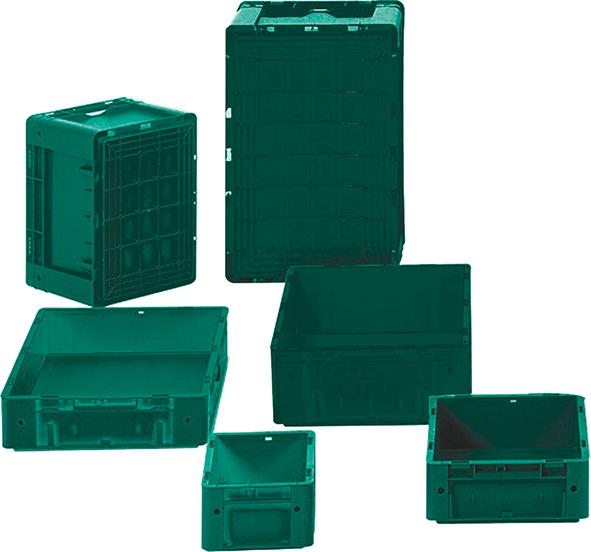 LA-KA-PE Schwerlast-Transport-Stapelkasten, grün
