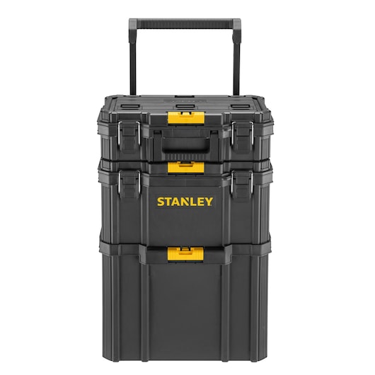 Stanley Quiklink Werkstattwagen STST83319-1 3-teilig 80L 45kg Tragkraft