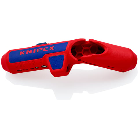 Knipex ErgoStrip® Universal-Abmantelungswerkzeug 16 95 01 SB für Rechtshänder