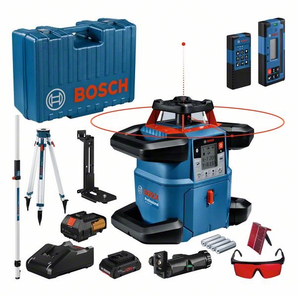 Bosch Rotationslaser GRL 600 CHV + BT170HD, GR240
