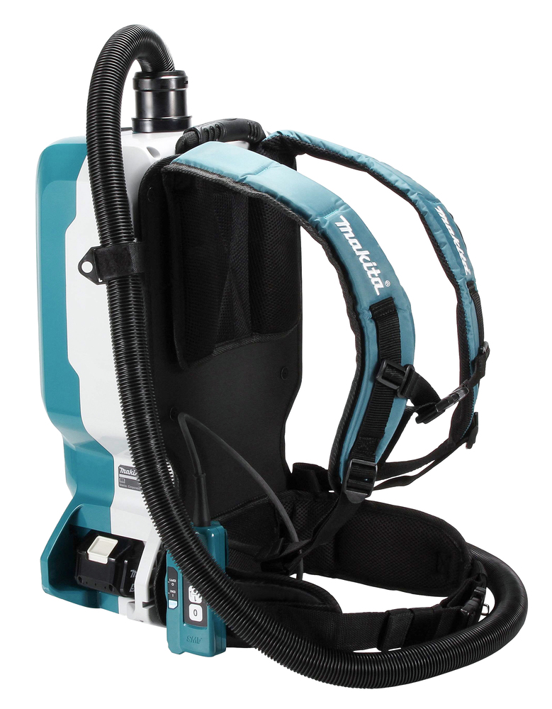 Makita Akku-Rucksackstaubsauger DVC665ZU 2x18V 110 mbar 6L HEPA AWS