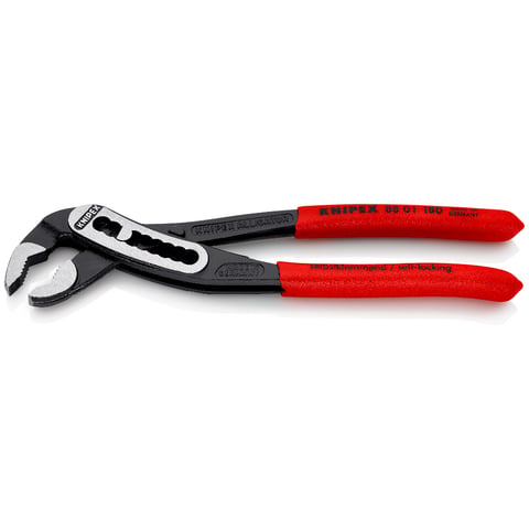 Knipex Alligator® Wasserpumpenzange 88 01 180 180mm Kunststoffgriffe Chrom-Vanadium-Stahl