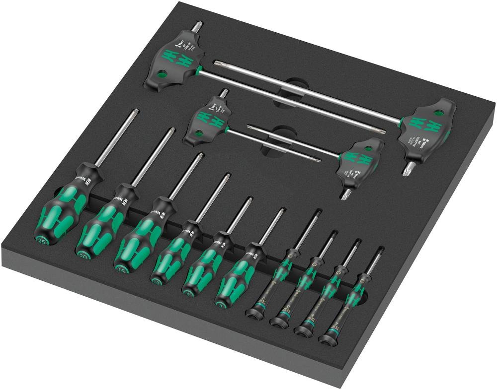 Wera Schaumstoffeinlage TORX® HF Schraubendreher-Set 1 14 Teile
