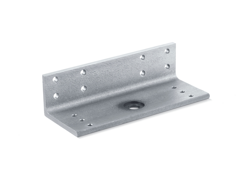 Produktbild RWA-Konsolenwinkel, E 3000 NSK AP, für Elektrospindelantriebe, silberfarbig