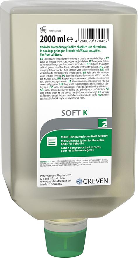 Greven Handreiniger Greven Soft K, 2000 ml Varioflasche