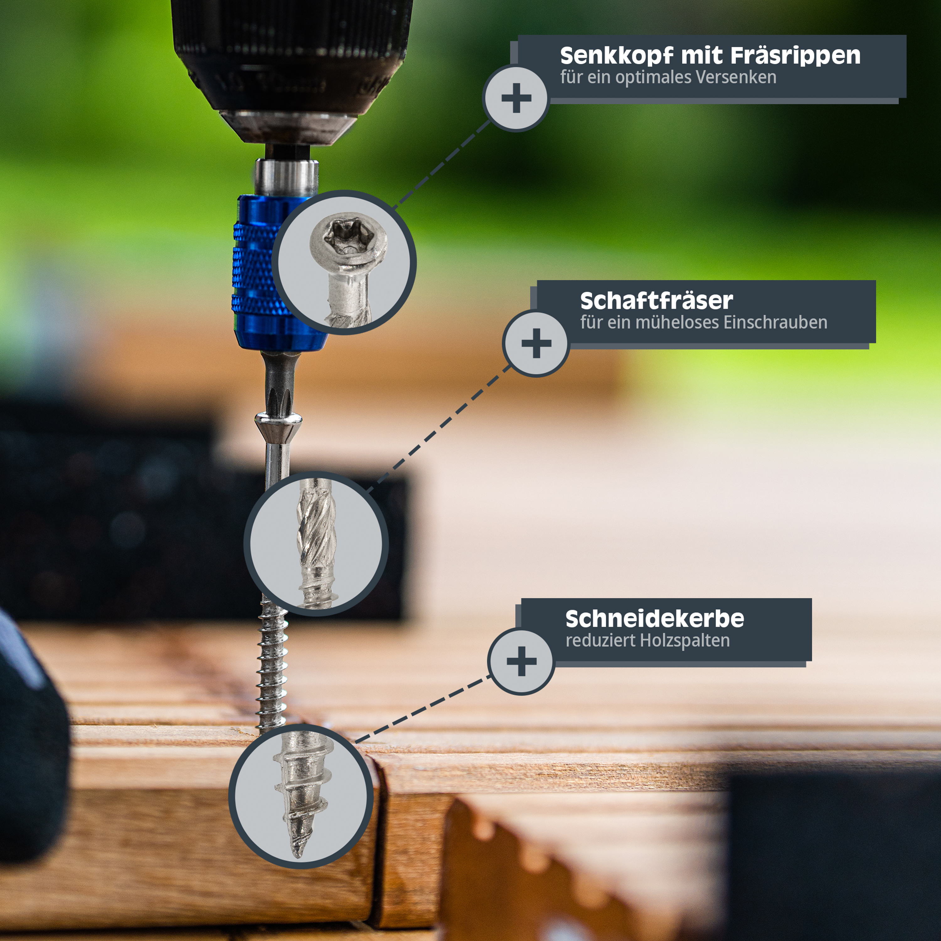 Produktbild, Holz, Maschine, Schraube, Draußen